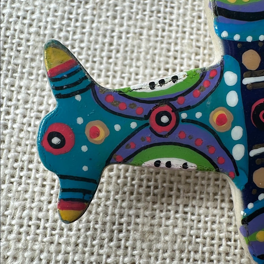 🧡 Talavera Airplane Brooch 🧡 - Picture 7 of 8